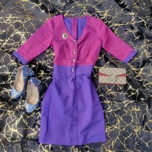 Custom cut dress pink purpose 00